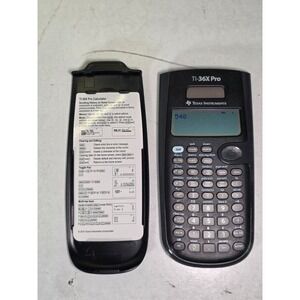 Texas Instruments TI-36X Pro Solar Scientific Calculator TI36Xpro SOLAR